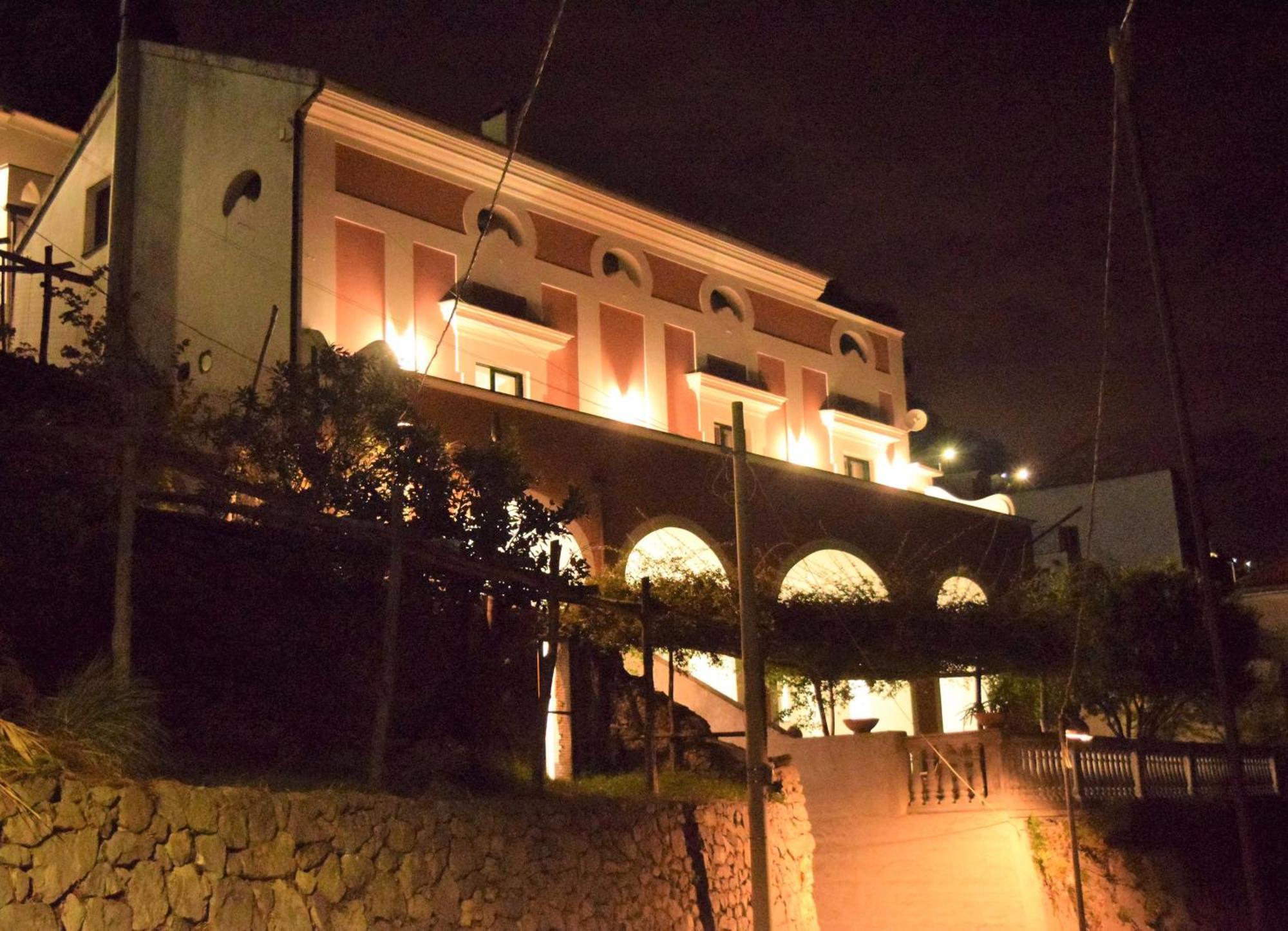 Villa Belvedere Amodeo - Terrace, Seaview, Wifi Conca dei Marini Exterior foto